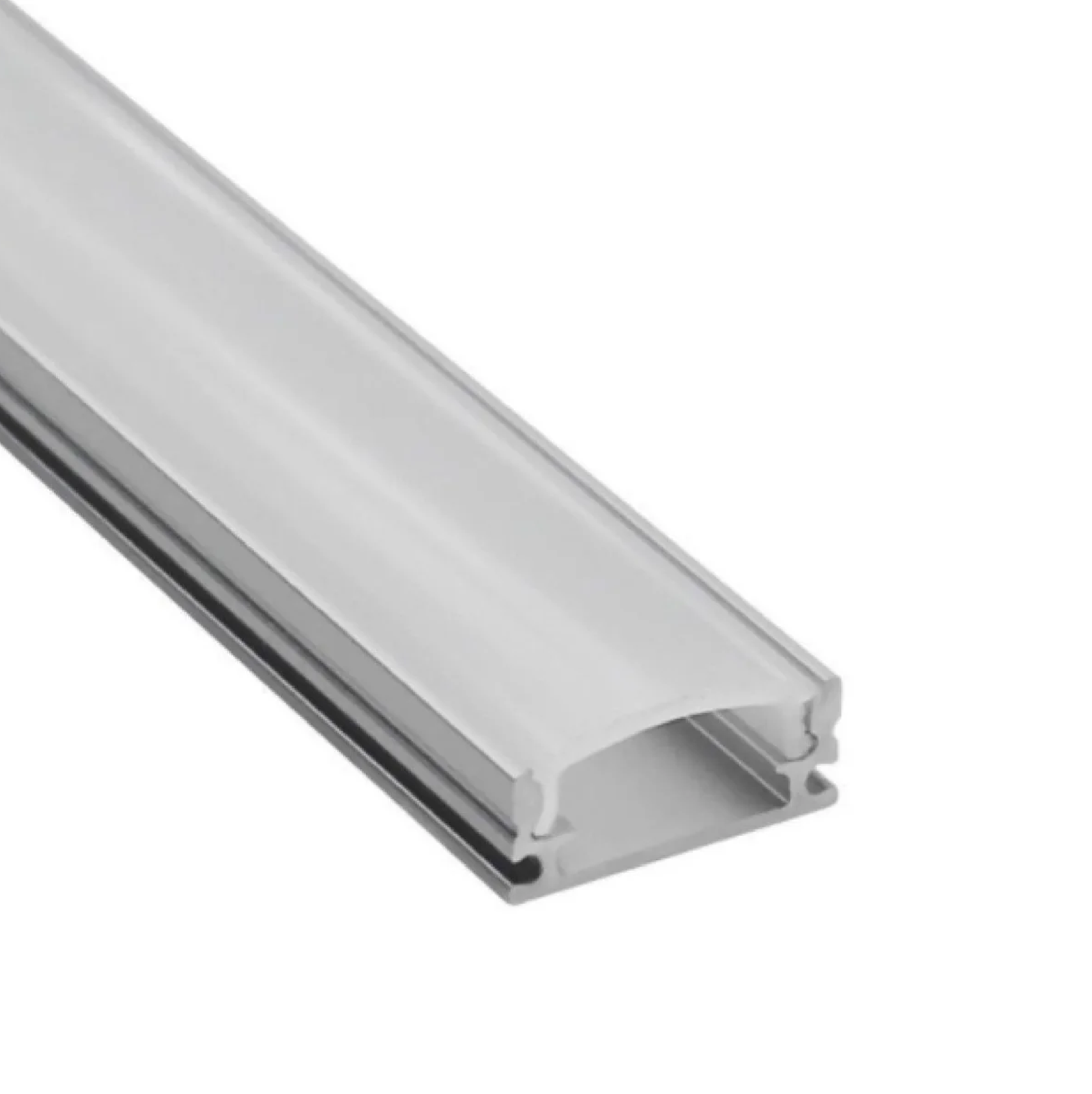 HardwareCity ALUMINIUM Profile For LED LIGHT STRIP Fixture With Acrylic Diffuser 3M LENGTH